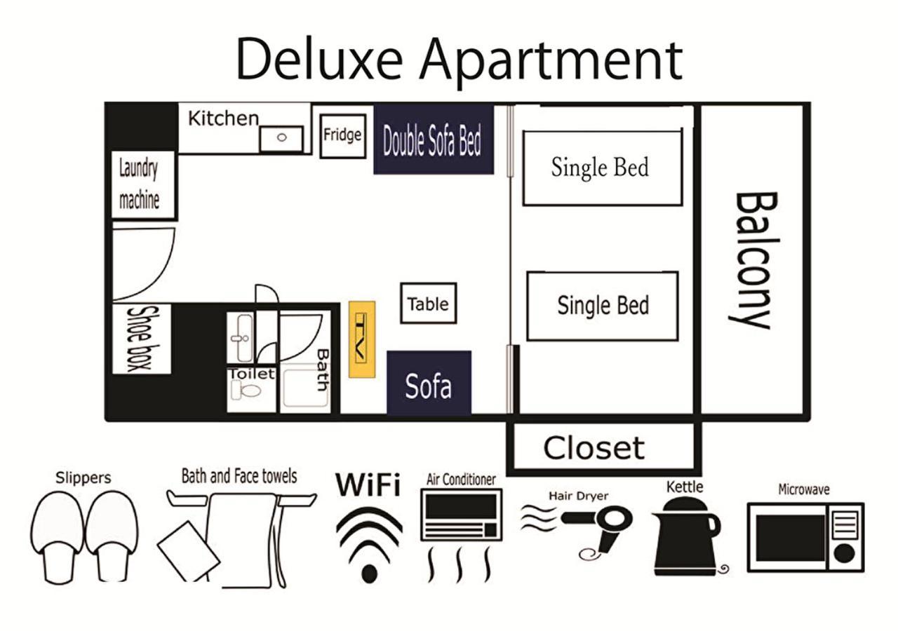 グランファミーユ島之内 道頓堀コンド ペット不可 No Pet Appartement Osaka Buitenkant foto